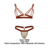 CandyMan 99838 Two Piece Outfit Color Red
